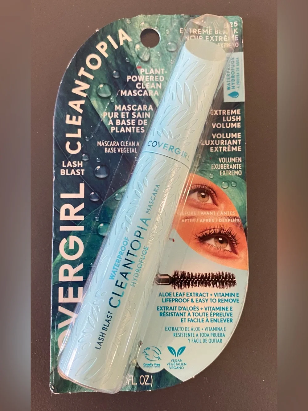 COVERGIRL CleanTopia Lash Blast Mascara - Extreme black (set of 2)